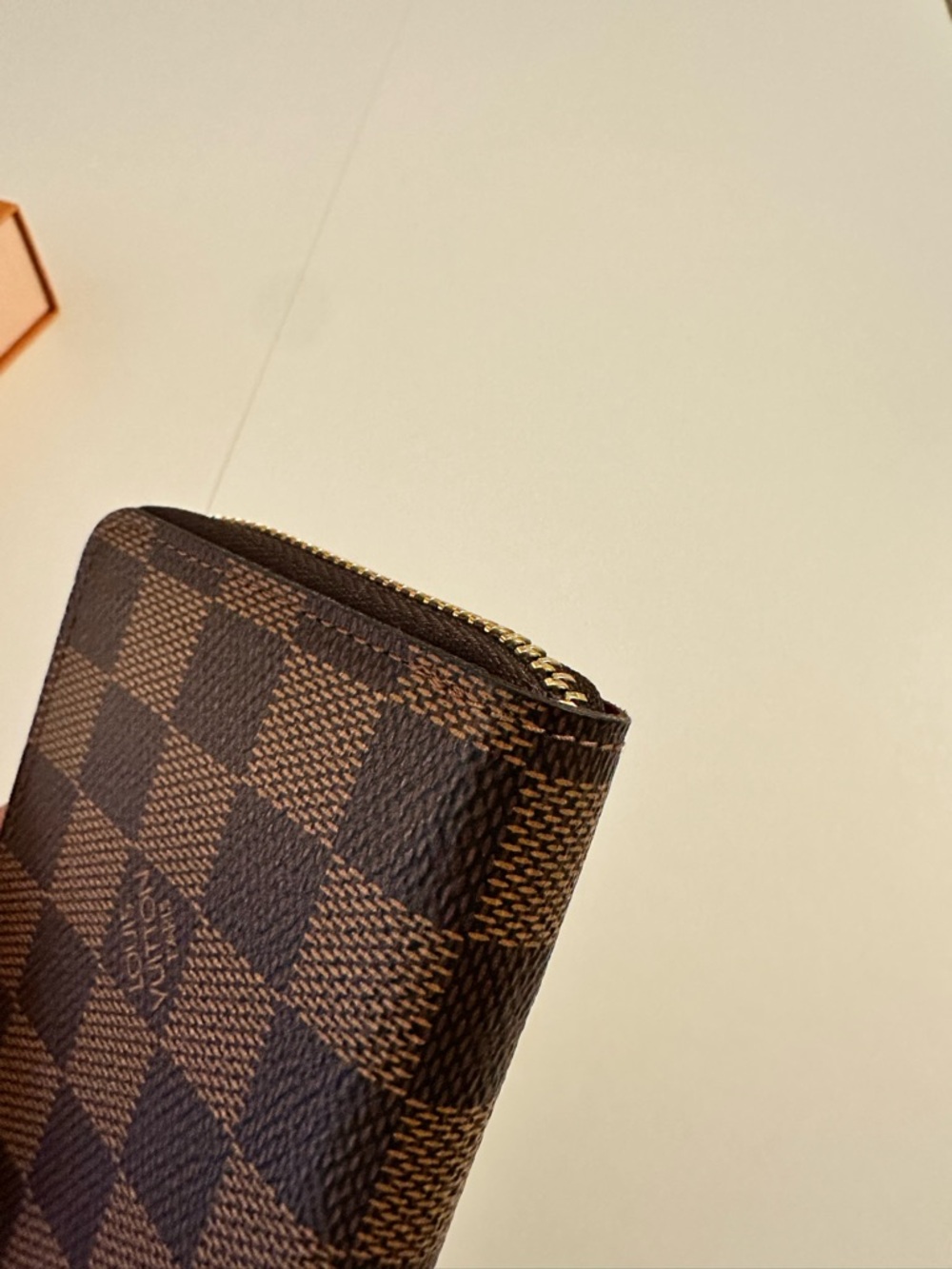 Louis Vuitton Damier Ebene Clemence Wallet - Picture 6 of 10